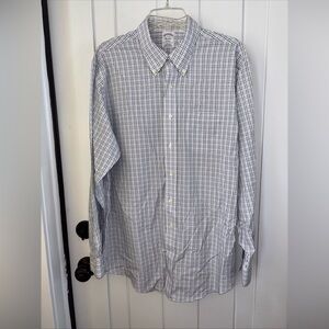 Brooks Brothers Regent 17.5-33 Long Sleeve button up
